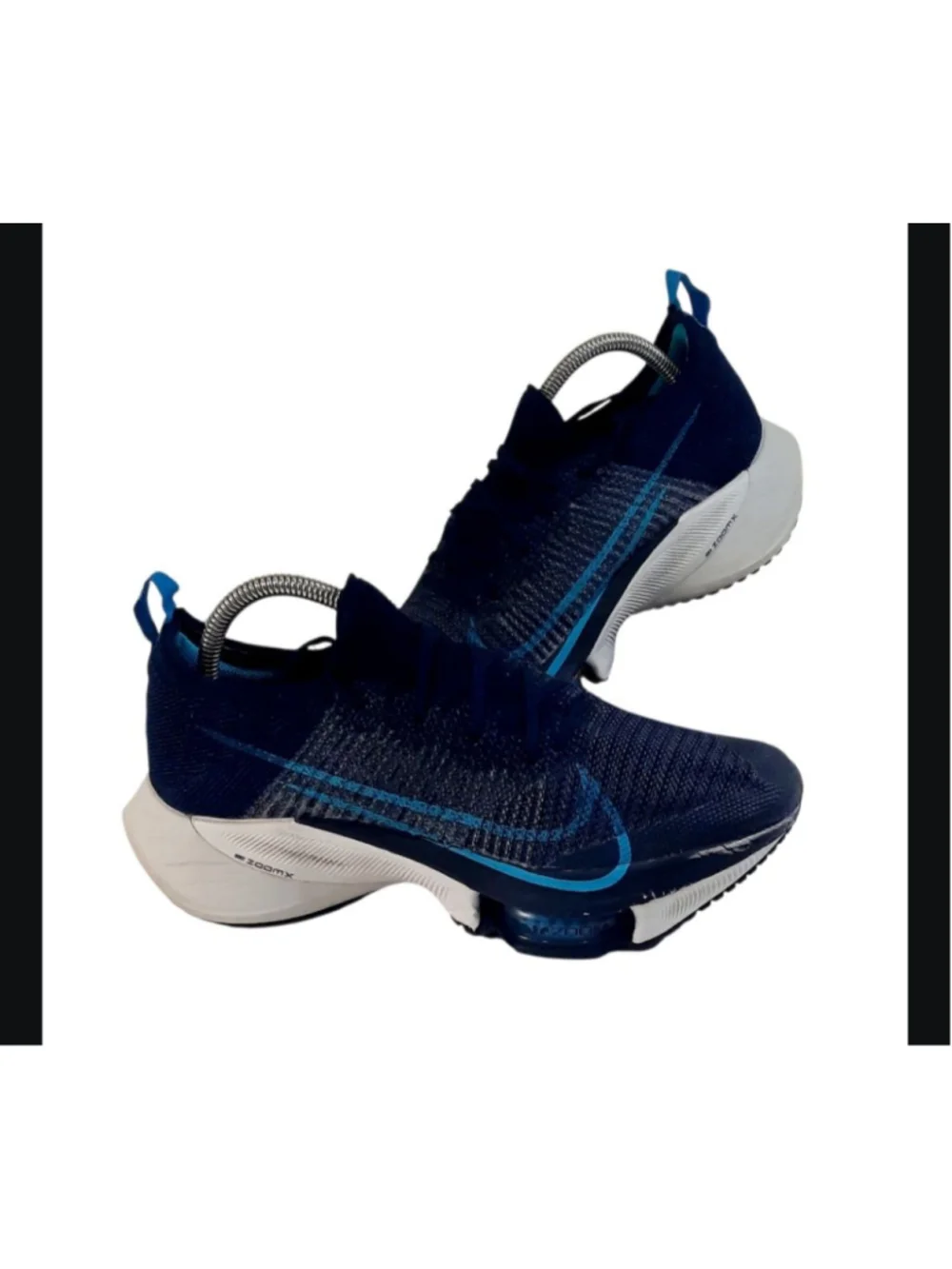 Nike Air Zoom Tempo Next% Flyknit Men's Running Shoes Blue CI9923-401 Sz 8